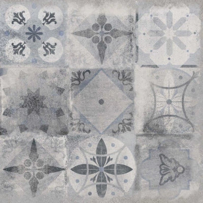 City Grey Patchwork <br> (60x60)